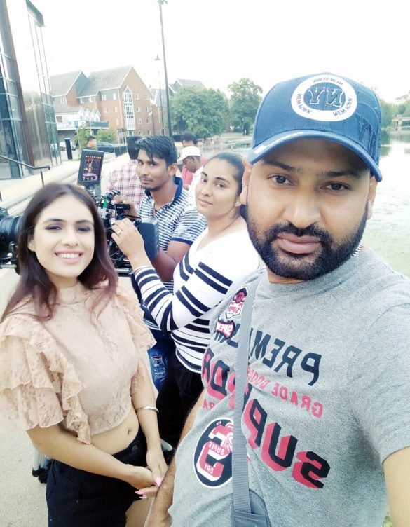 inder sohi with neha malik in london